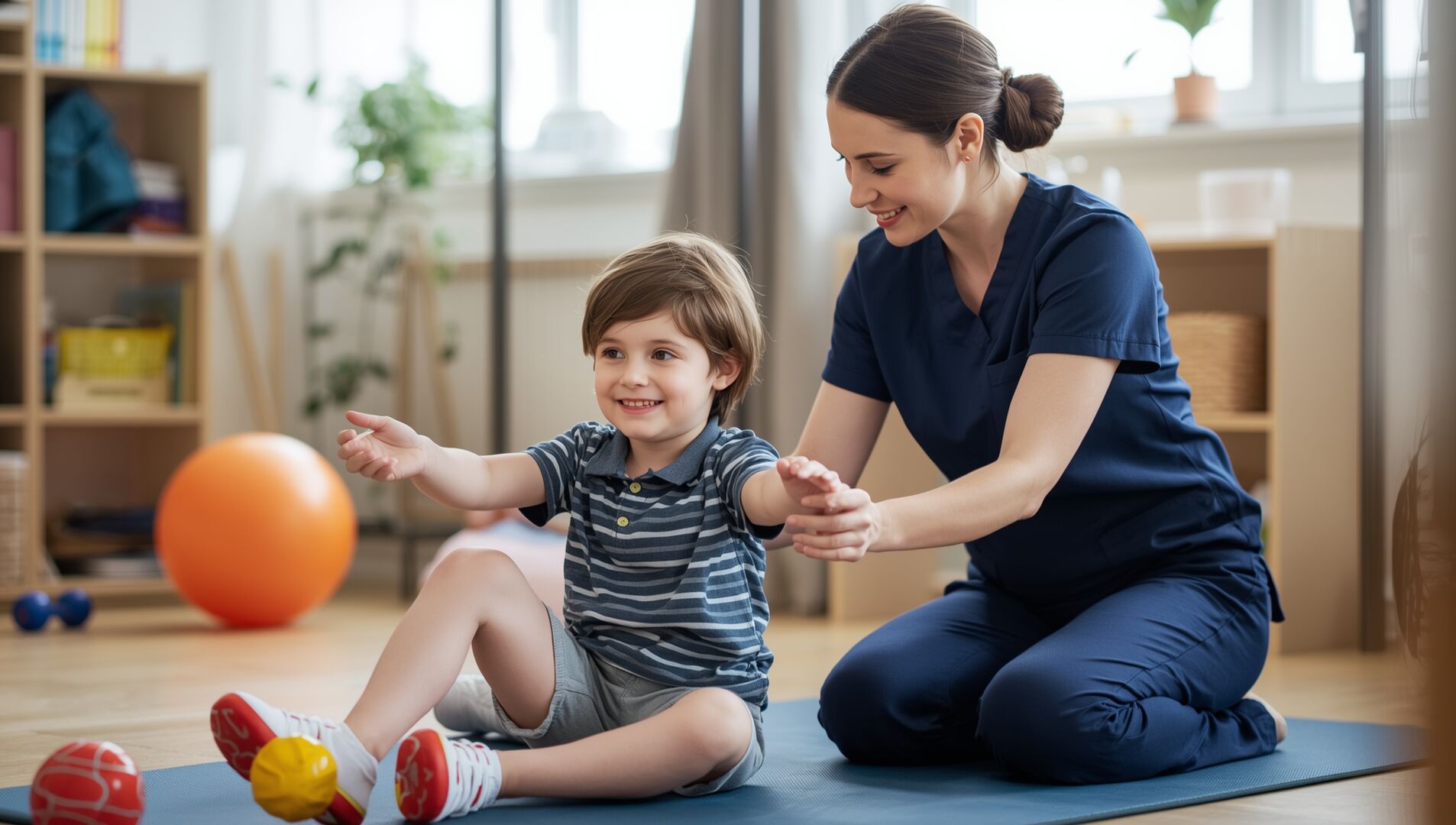 Physiothérapie Pédiatrique - Physiotherapy treatment at Physio Servette Geneva